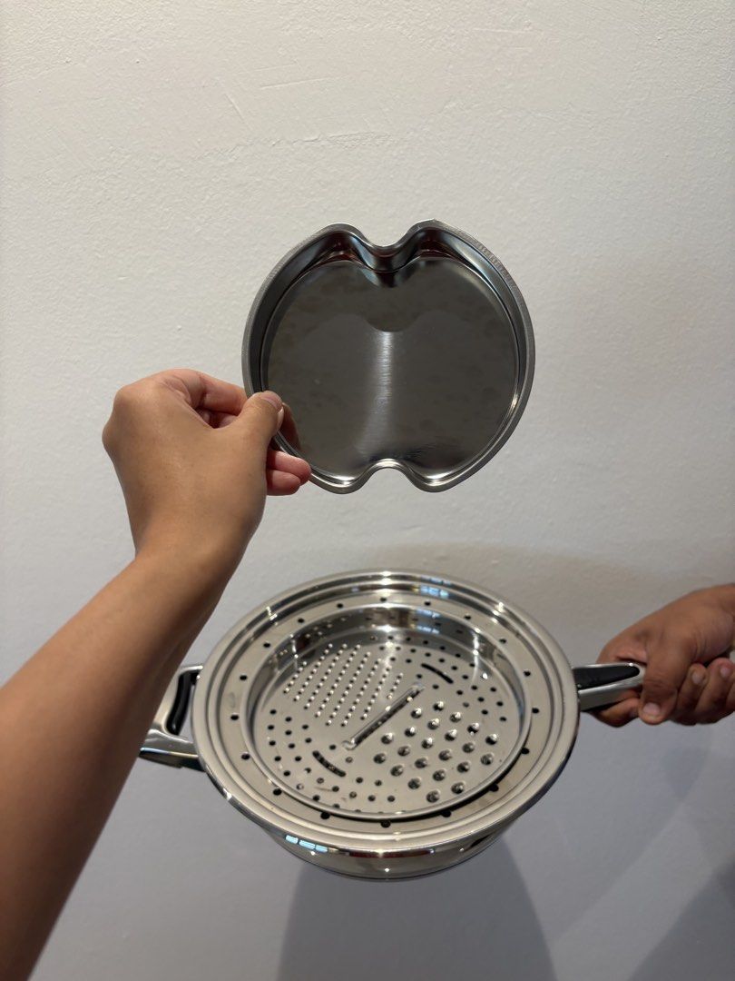 Stainless Steel Cookware Set with Steamer439505648773376003