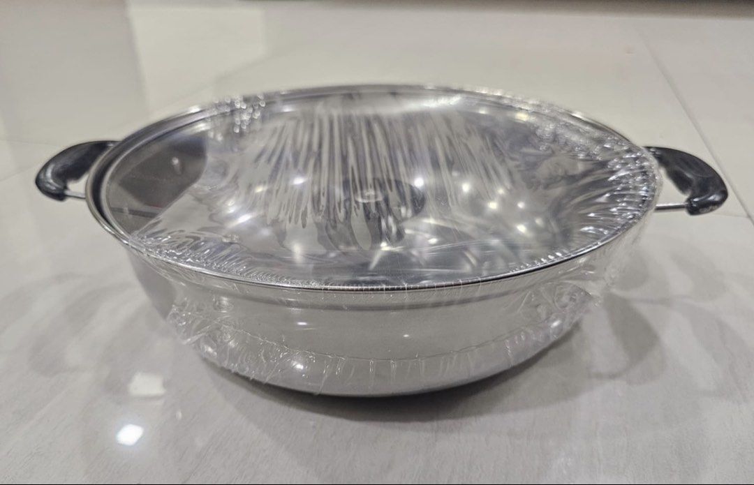 Stainless Steel Pot with Glass lid
