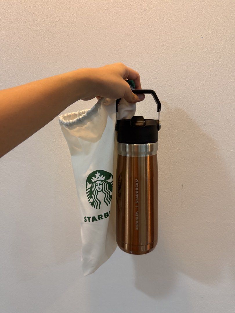 Stanley + Starbucks Tumblr Rose Gold / Bronze (brand new)