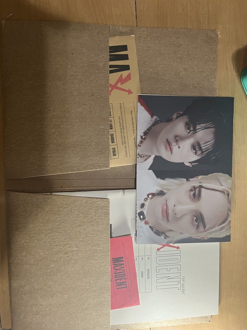 Stray Kids HAN Mini Album - MAXIDENT (Category: CDs & DVDs) located in Caloocan City. Submitted by mafiyami (Listing ID 1434892030, Image 2). Description: - Stray Kids MAXIDENT Mini Album (Han version) Loc: santolan pasig city metro manila, can LOWER IF SURE BUYER. Dm for more pics Tags: kpop album, kpop, ateez, stray kids, skz, nmixx, itzy, nct, nct dream, treasure , blackpink, bts, enhypen.