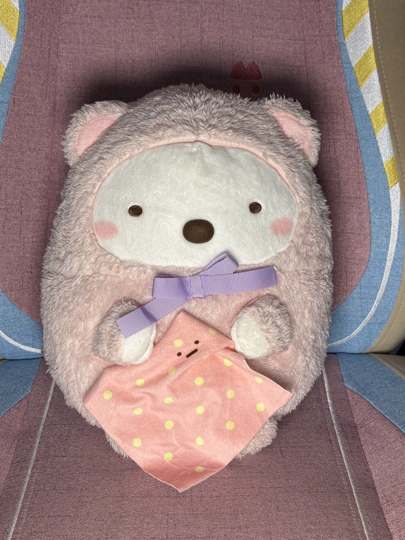 Sumikko Gurashi Shirokuma (White Polar Bear) (Category: Plushies & Soft Toys) located in Davao. Submitted by bearycs (Listing ID 1434968799, Image 1). Description: -Sumikko Gurashi White Polar Bear -Good condition w/ tag -ideal for collectors or gift PM me! .