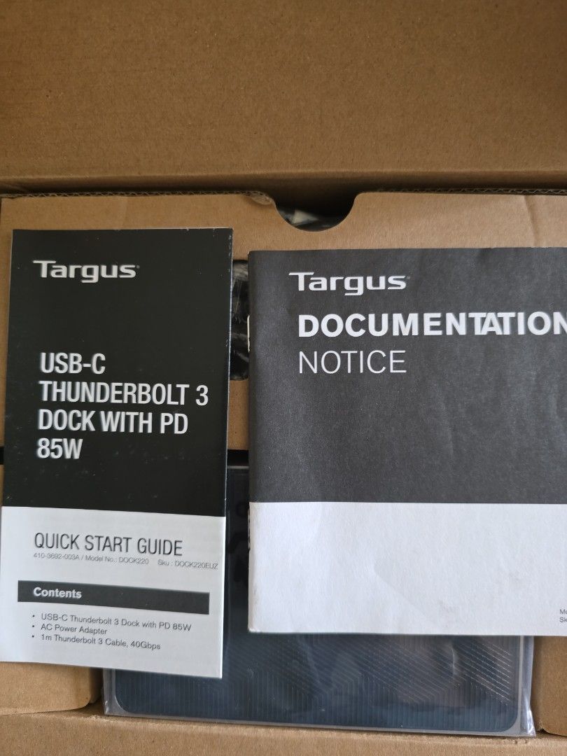 Targus DOCK220 USB-C Thunderbolt 3 Dock439438994446766083