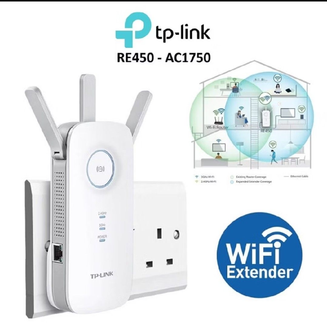 TP-Link RE450 AC1750 WiFi Range Extender439447286878709760