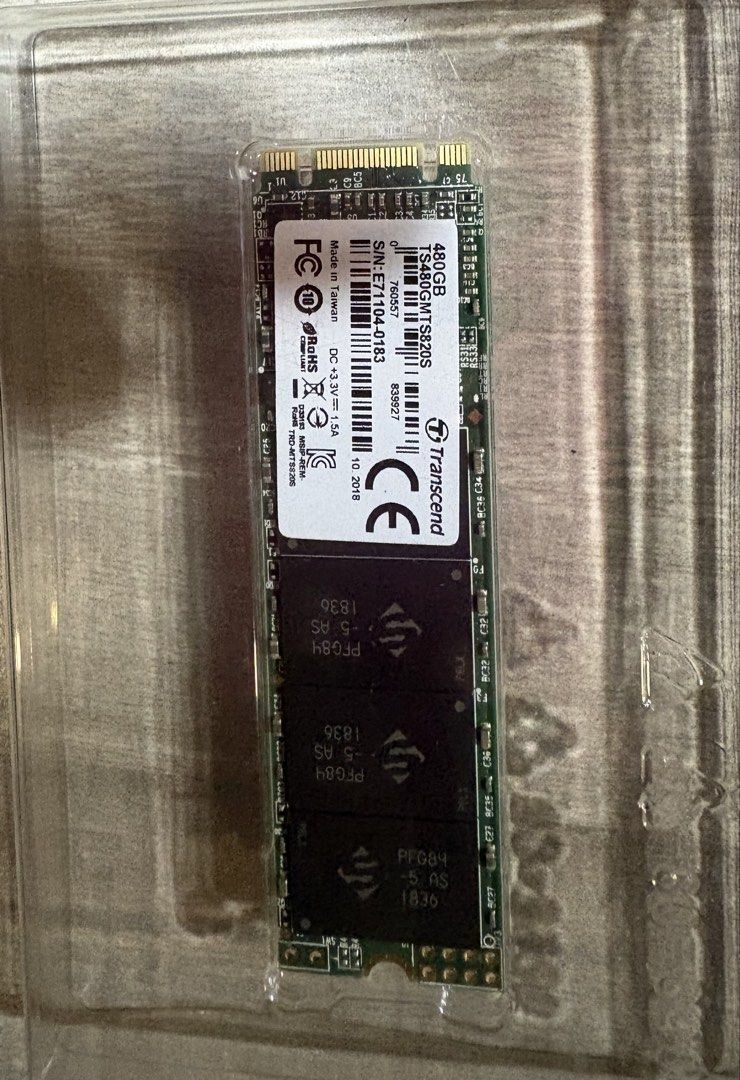 Transcend 480GB M.2 SSD439432437722009601