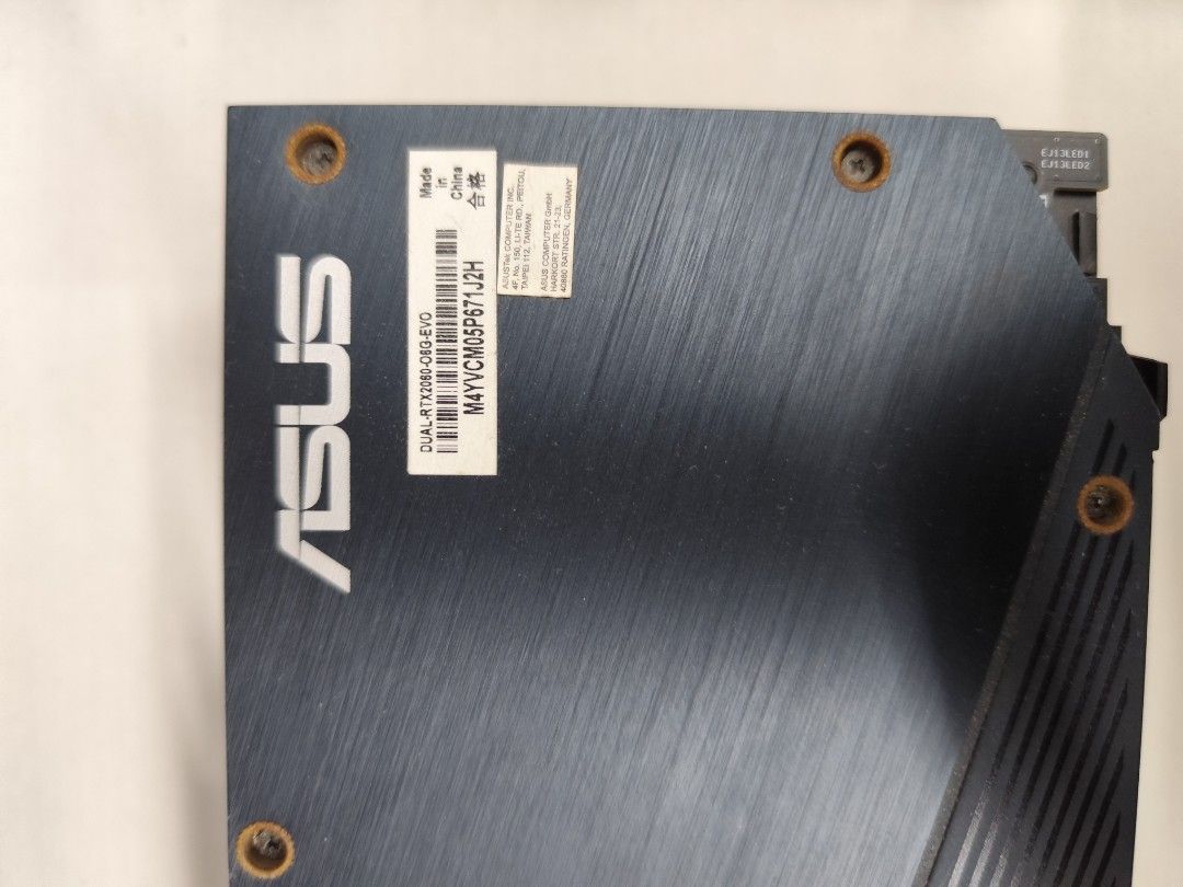 Used ASUS Dual GeForce RTX 2060 OC Edition439446287009064961