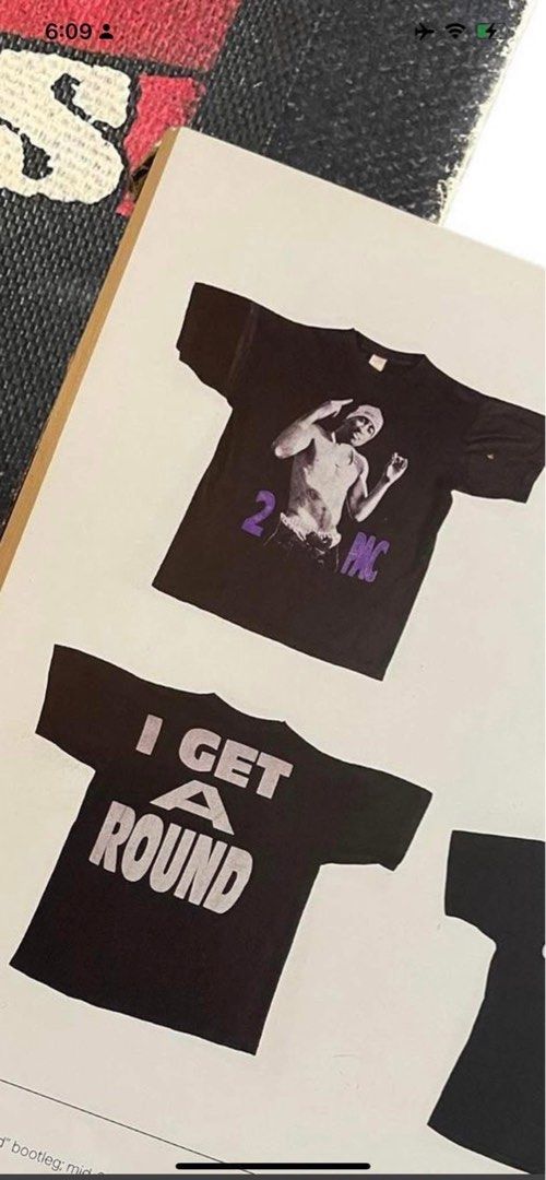 Vintage 1990s tupac makaveli rap tee (Category: Tshirts & Polo Shirts ) located in Manila. Submitted by allinthiswall (Listing ID 1434990369, Image 2). Description: REAL REAL FROM 1990s AUTHENTIC VINTAGE 2PAC SHAKUR I GET A ROUND TSHIRT PURP GLOC PRINT UPFRONT I GET A ROUND AT THA BACK BACK PRINT PRESENT KILL3R FADE 1 OF THE COVETED PAC’ PRINT FROM RAP TEES MAGAZINE LARGE ON TAG : 22.5’ pit by 29 QC/MANILA 📍 .