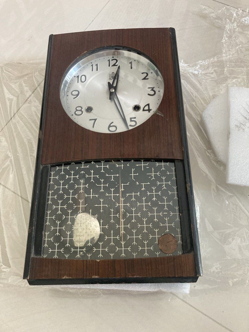 Vintage S.C. Brand Wall Clock