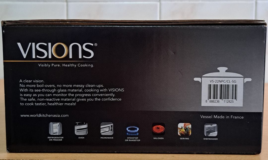 Visions 2.25L Covered Versa Pot - Brand New439505639524935681