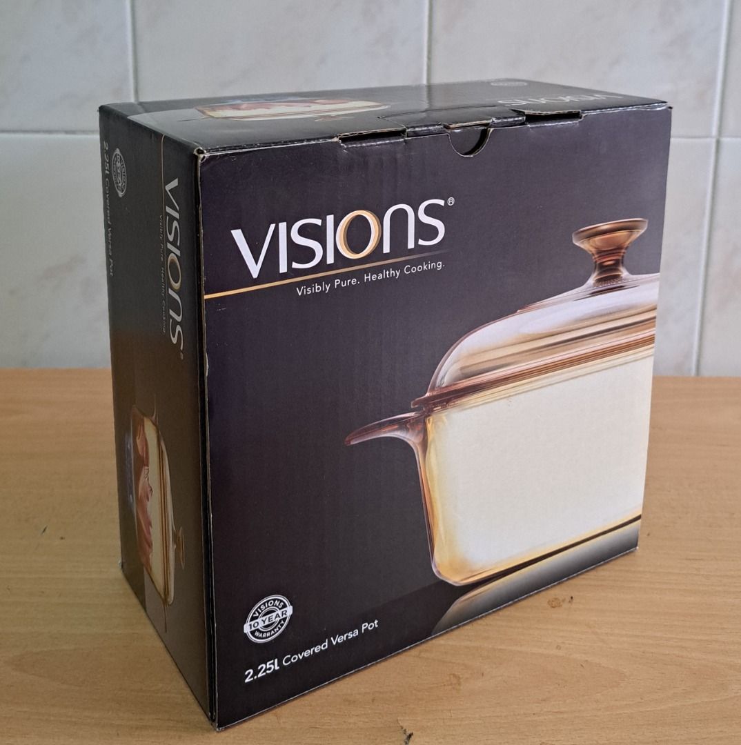 Visions 2.25L Covered Versa Pot - Brand New