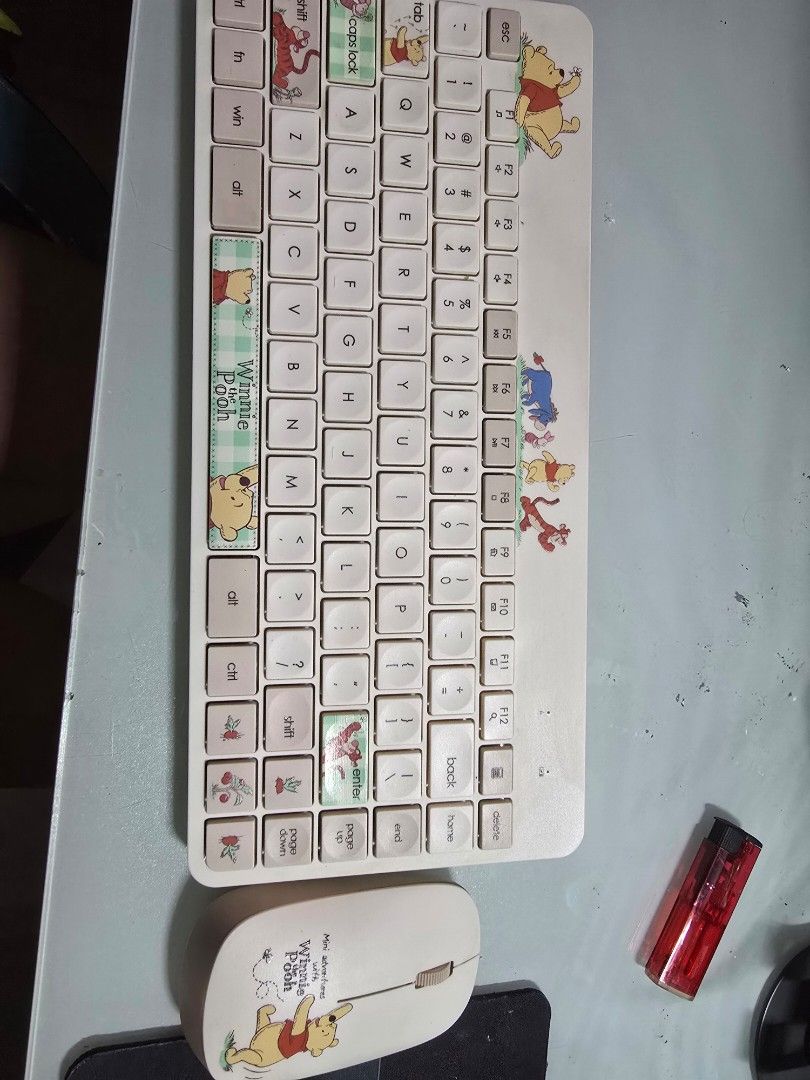 Winnie the Pooh Wireless Keyboard and Mouse Set