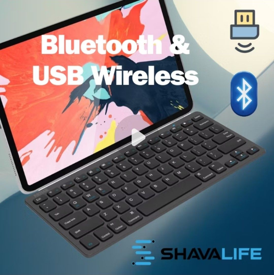 Wireless Keyboard - Black439998718873456640