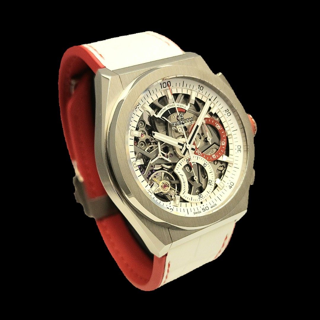 Zenith Defy El Primero 21 SEA Limited Edition 20 Pcs Marina Bay Sands in Titanium New In Box (Kategori: Jam Tangan) berada di Jakarta Pusat. Dikirim oleh luxemontresg (ID iklan 1434906748, Gambar 2). Deskripsi: We have for sale a Zenith Defy El Primero 21 South East Asia Limited Edition of 20 Pcs Made Exclusively for Marina Bay Sands in Titanium. Timepiece is an Unworn, New Old Stock and Comes with Full Set from Q4 2019 Reference • 95.9013.9004/7