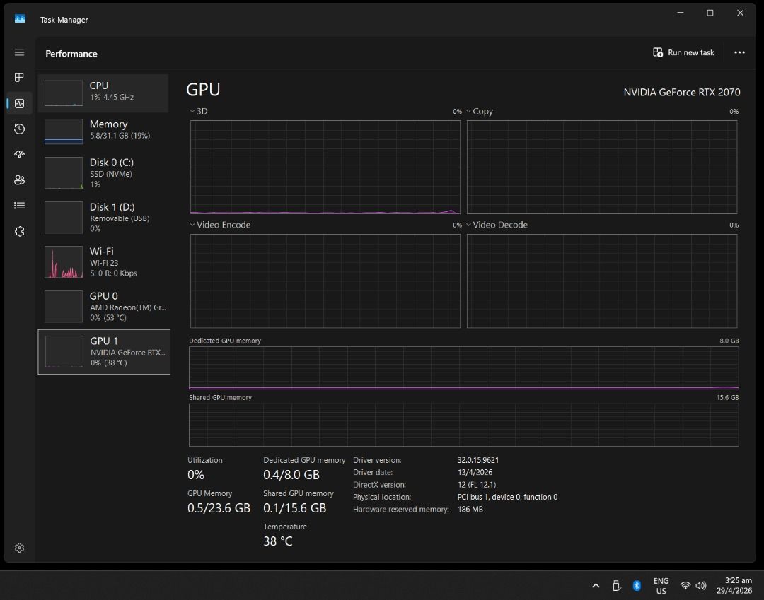 Zotac RTX 2070 Graphics Card439881846710620160