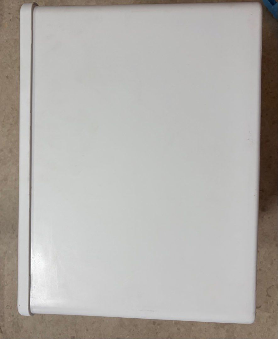 2 Units White Plastic Storage /Drawer Box with Lid440523550192445443