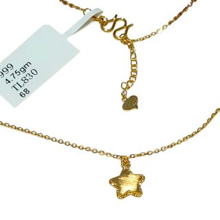 ✨ 916 / 999 Gold Necklace – Classic & Elegant ✨ 收藏品 2