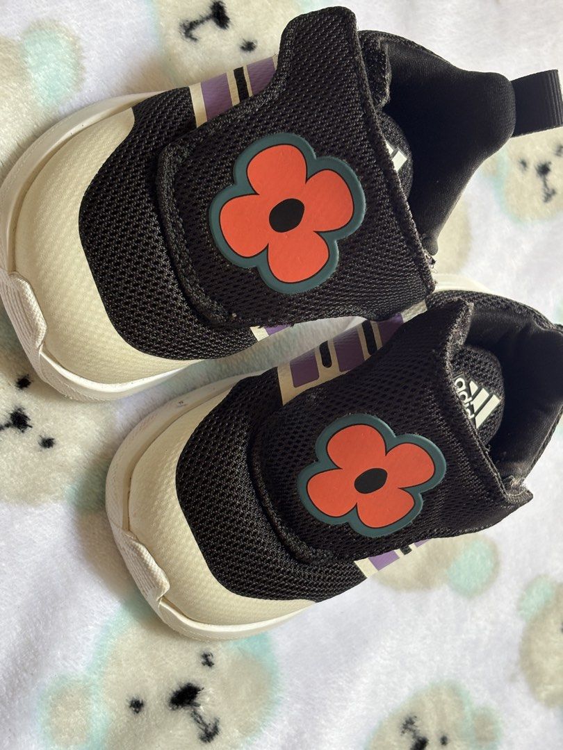 Adidas Toddler Shoes (Category: Babies & Kids Fashion) located in San Juan City. Submitted by prelaabthings (Listing ID 1435025720, Image 2). Description: Original Adidas FortaRun Toddler Girl Shoes Very Good Condition Size indicated sa photo.