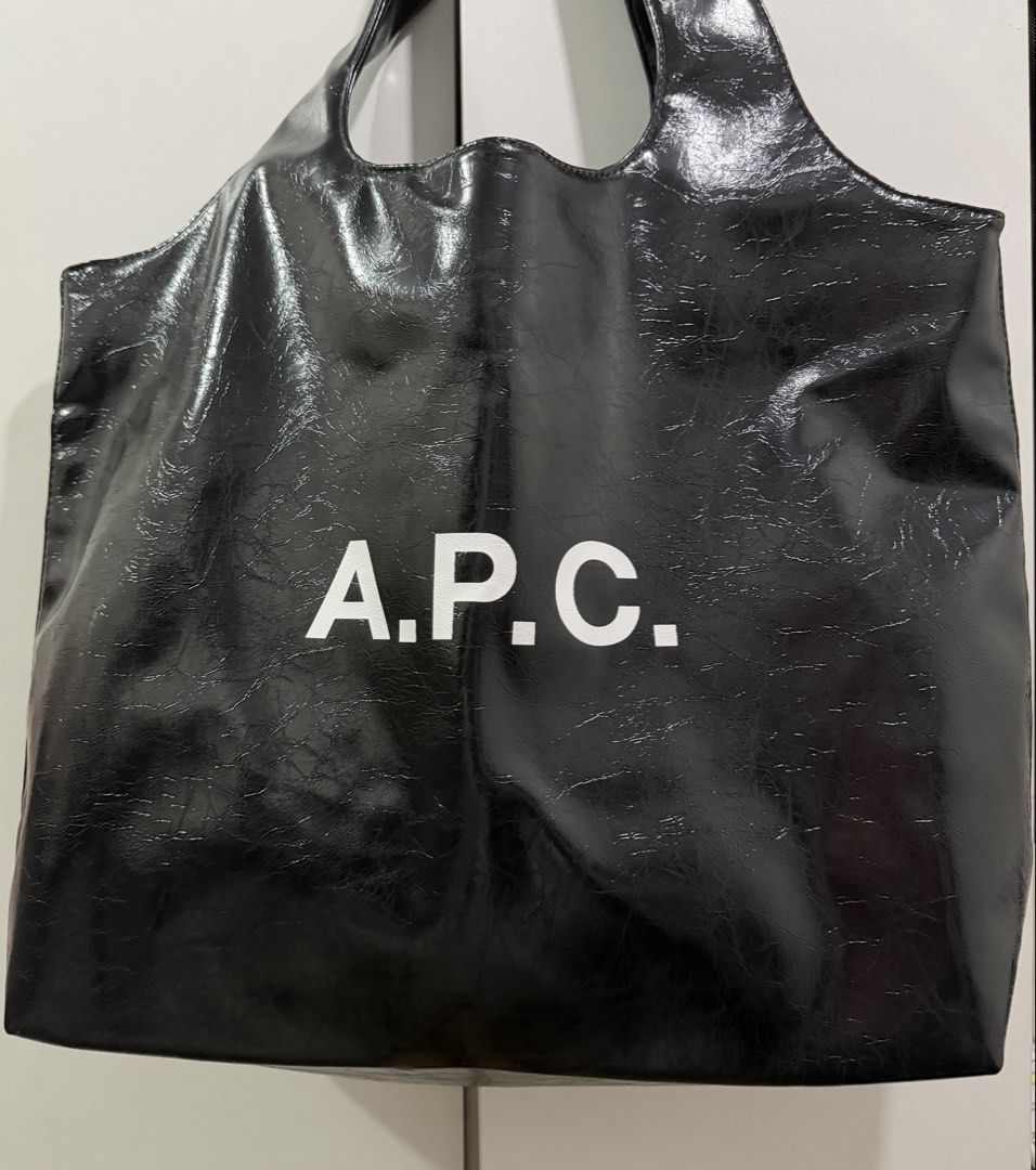 APC Ninon Tote Bag Metallic Leather (Category: Tote Bags) located in Manila. Submitted by _girlfinds (Listing ID 1435115707, Image 2). Description: 👜 A.P.C. TOTE BAG Black & Metallic Black Minimalist, sophisticated, and effortlessly stylish — the A.P.C. Tote Bag is a timeless essential designed for everyday use. Spacious and versatile, it's perfect for work, shopping, travel, or casual outings. ✨ 🖤 Available Colors: • Black • Metallic Black 💎 