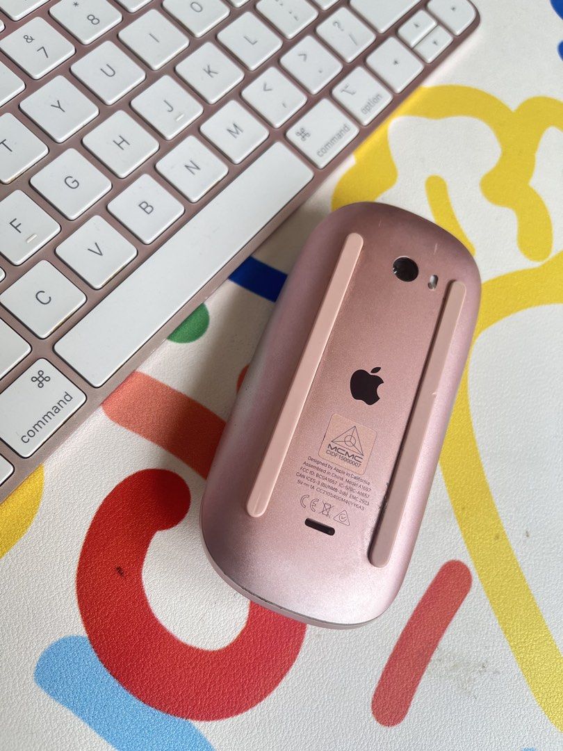 Apple Pink Keyboard + Magic Mouse for imac440219747557713921