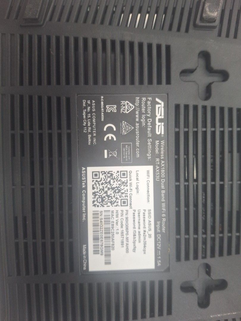 ASUS RT-AX55U Wireless Router440216960600657921