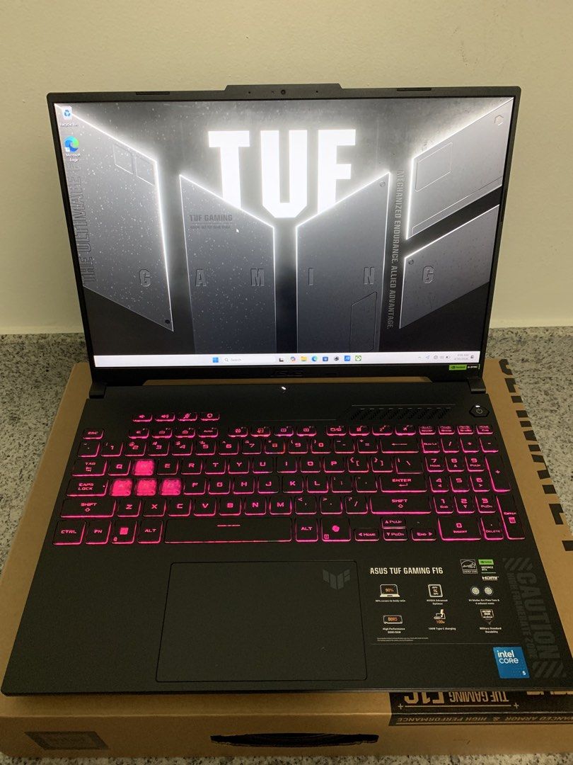 ASUS TUF Gaming F16 laptop