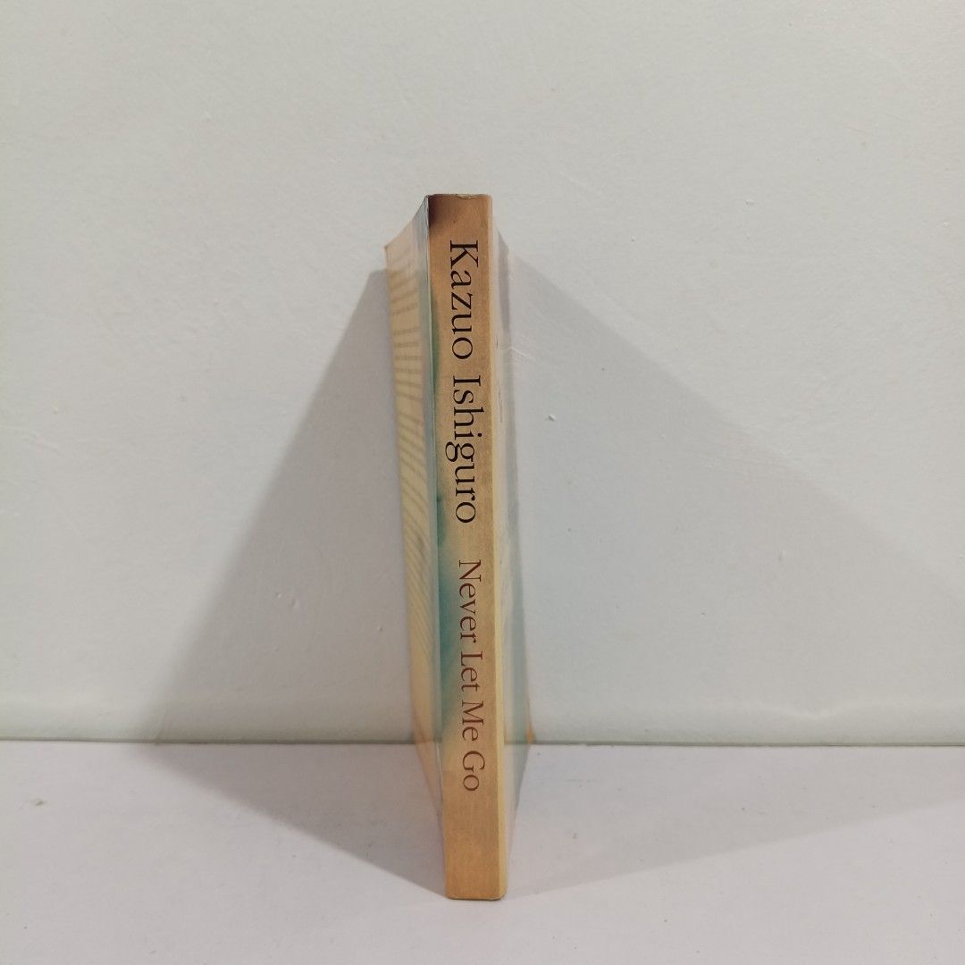 Never Let Me Go by Kazuo Ishiguro (Category: Storybooks) located in Manila. Submitted by deci1602 (Listing ID 1435102942, Image 3). Description: Never Let Me Go by Kazuo Ishiguro - Trade Paperback Edition - Authentic preloved, minor creases on spine, visible tanning. MOP: GCash MOD: JNT shouldered by buyer LOC: Cabuyao, Laguna.