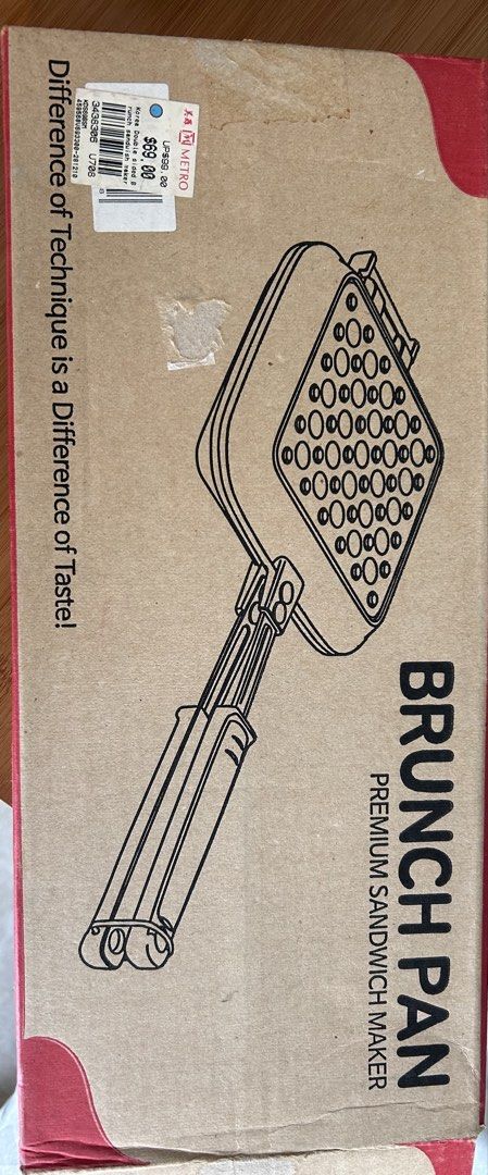 Brunch Pan Premium Sandwich Maker - Brand New