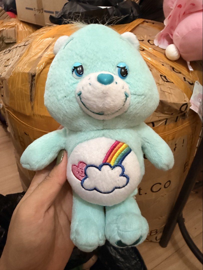 Carebear CB Mint Green Plush Toy (Category: Plushies & Soft Toys) located in Quezon City. Submitted by cookiecreammm (Listing ID 1435044449, Image 1). Description: .