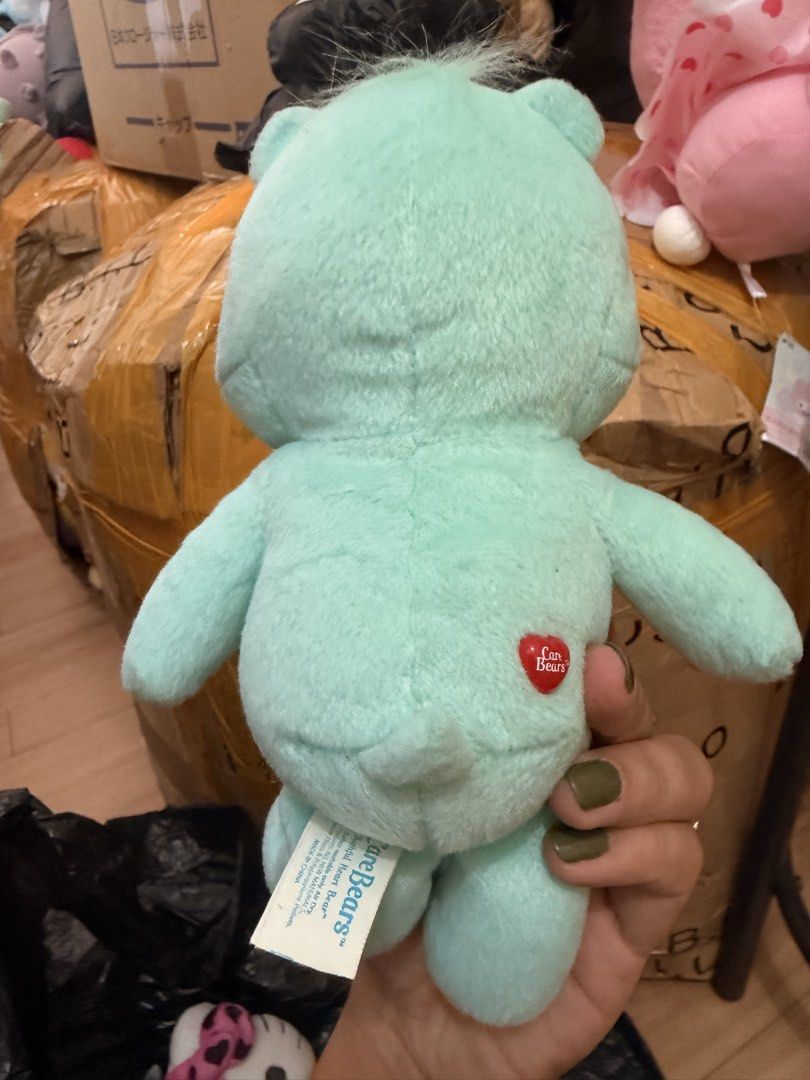 Carebear CB Mint Green Plush Toy (Category: Plushies & Soft Toys) located in Quezon City. Submitted by cookiecreammm (Listing ID 1435044449, Image 2). Description: .