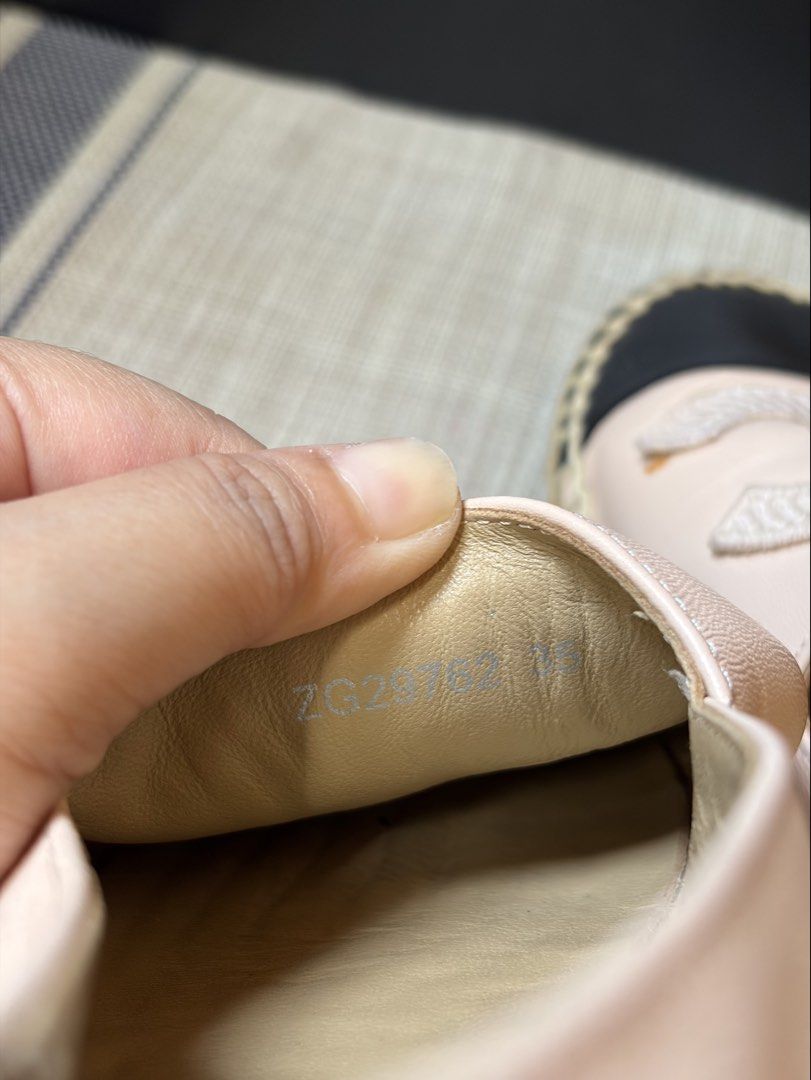 Chanel Espadrilles in Beige Tan Lambskin Leather (Category: Sneakers & Footwear) located in Makati City. Submitted by ca.declutter (Listing ID 1435060821, Image 3). Description: .