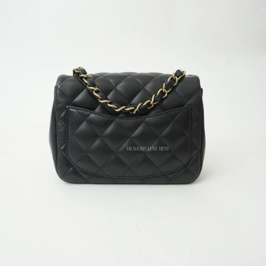 Chanel Lambskin Mini Square Microchip GHW (Category: Luxury Bags & Wallets) located in Taguig. Submitted by dluxenest (Listing ID 1435038924, Image 3). Description: Price upon request Inclusion: COMPLETE SET You may follow us on IG : dluxenest FB : Dragons Luxe Nest.