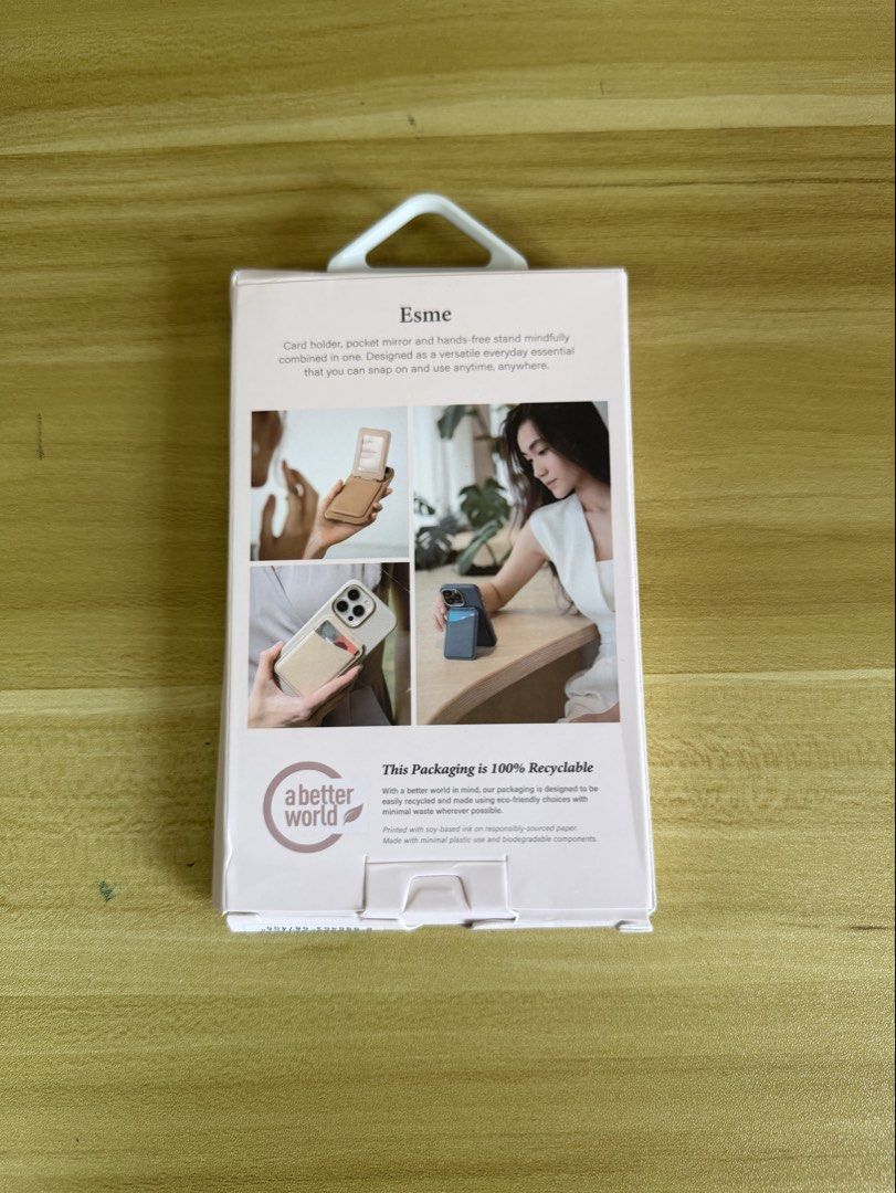 Coehl Magnetic Card Holder with Compact Mirror (Category: Wallets & Card holders) located in Pasay City. Submitted by acsq56__ (Listing ID 1435047869, Image 2). Description: 🍎 Original Price $29.90 (PHP 1899) 🍎 RFS: Received the wrong item/s 🍎 Phone Case + Magsafe Wallet Bundle for only PHP 3499. 🍎 Price is negotiable ! 🍎 Includes a Magsafe Installation 📍Parañaque City, Metro Manila.