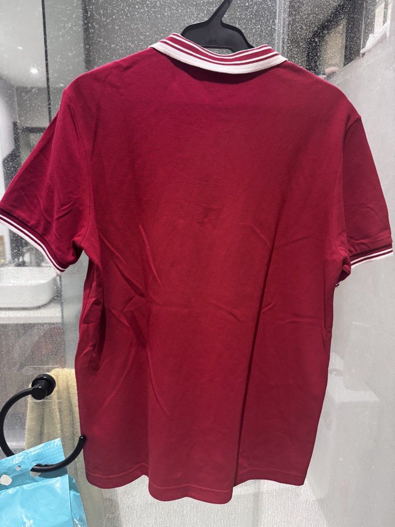 Collezione red polo shirt (Category: Tshirts & Polo Shirts ) located in Manila. Submitted by sammieglim (Listing ID 1435005990, Image 2). Description: Used once only. Like brand new. Size 4 on tag.