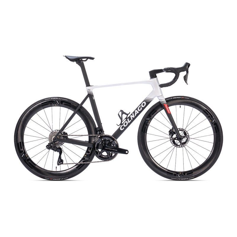 Colnago V5RS Frameset - SDM 5 UAE Emirates | CC01 Integrated Bar | Bundle Build options available | Enve SES | Scope Artech | Syncros Capital SL | Shimano Di2 | SRAM Axs (Category: Bicycles) located in Singapore. Submitted by echocycling (Listing ID 1435064945, Image 1). Description: 📌 Options & Pricing • Frameset only: $8,200.00 • Frameset + Colnago CC.01 Integrated Bar: $9,200.00 ✔ Authentic Colnago unit ✔ NFC tag verification supported ⸻ 🔧 B