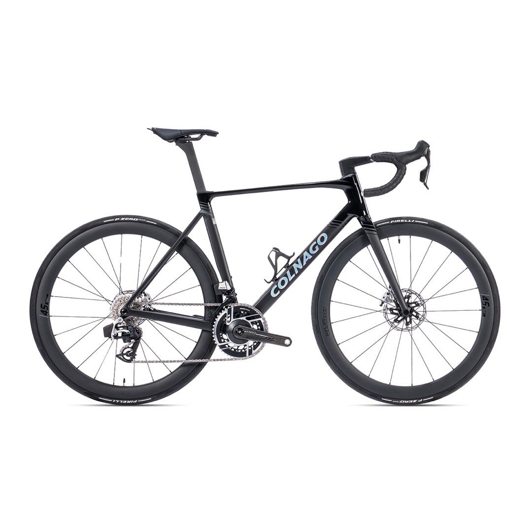 Colnago V5RS Frameset - VRBK | CC01 Integrated Bar | Bundle Build options available | Enve SES | Scope Artech | Syncros Capital SL | Shimano Di2 | SRAM Axs (Category: Bicycles) located in Singapore. Submitted by echocycling (Listing ID 1435065879, Image 1). Description: 📌 Options & Pricing • Frameset only: $7,600.00 • Frameset + Colnago CC.01 Integrated Bar: $8,600.00 ✔ Authentic Colnago unit ✔ NFC tag verification supported ⸻ 🔧 Build Options ✔