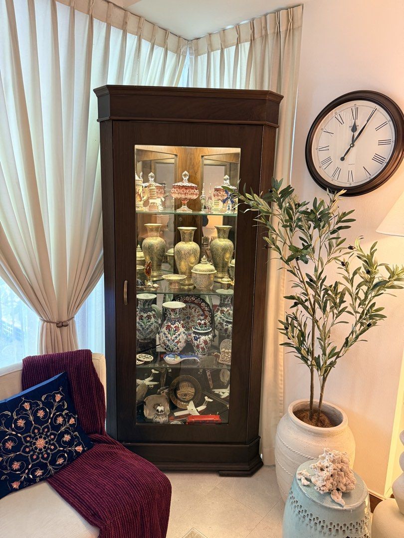 Corner Display Cabinet