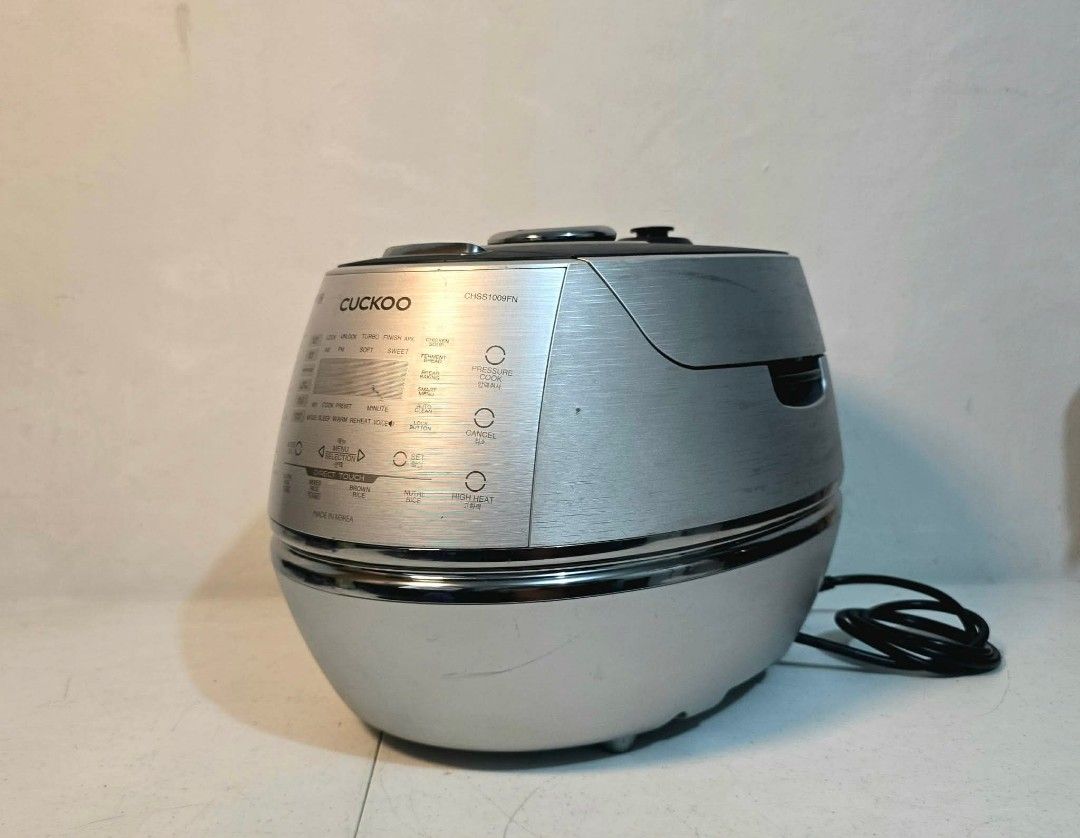 Cuckoo IH 10Cups preassure Rice Cooker (Category: Cookers) located in Caloocan City. Submitted by souththrift_taytay (Listing ID 1435148452, Image 2). Description: Cuckoo IH preassure Rice Cooker Australian mall pull out Used as demo unit Model CHSS1009FN Made in Korea Imported from Australia 220V Used As is Where Is Test all you want 10 Cups 12.5k.