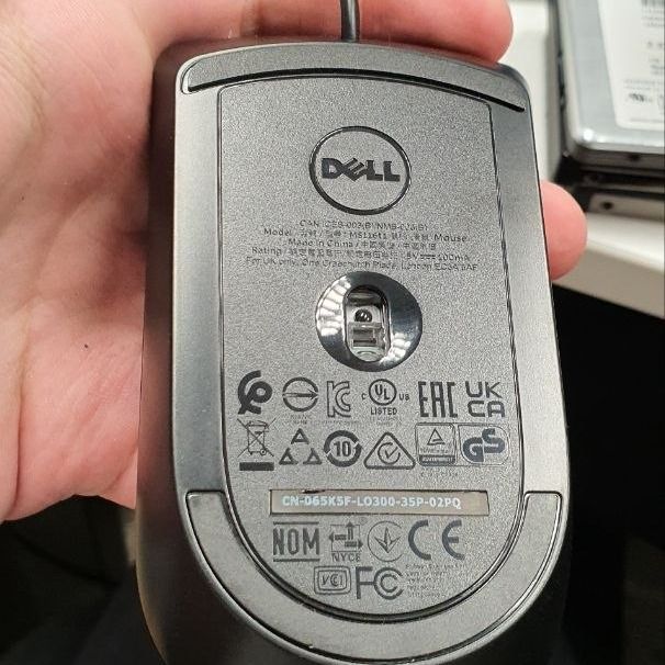 DELL Black Wired USB Mouse440108167086090241