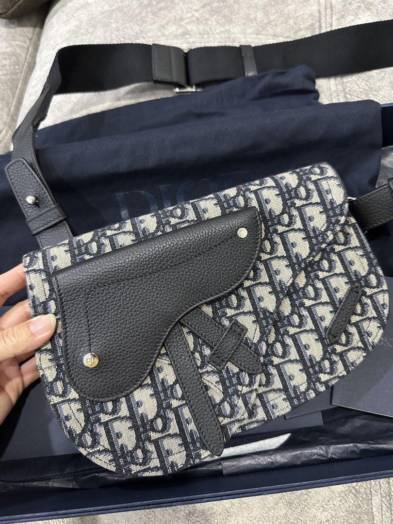Dior saddle (Category: Sling Bags) located in Johor Bahru. Submitted by twching (Listing ID 1435135708, Image 2). Description: Dior saddle messenger bag Authentic - full set with receipt, box, card, paper bag, dust bag condition 9.8/10 very good Retail price Now RM12500 can meet up at Impian Emas JB.