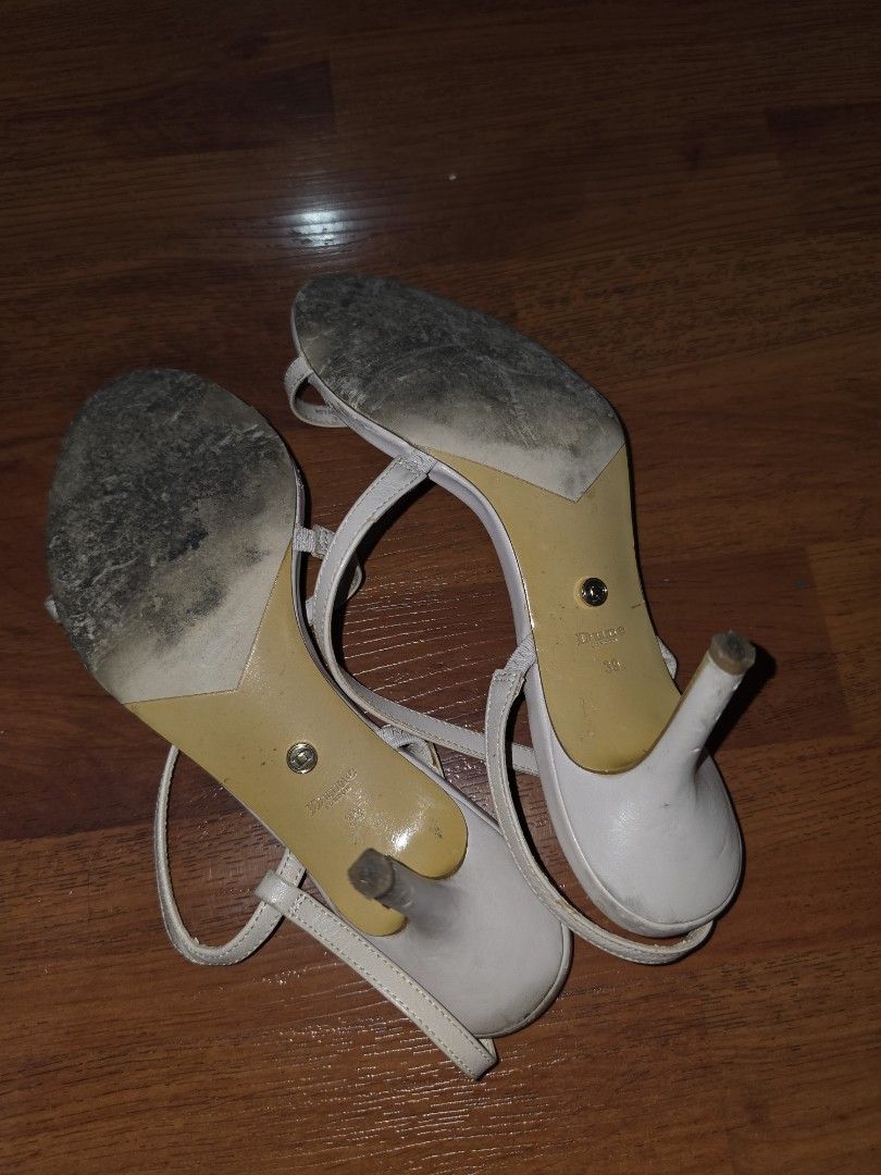 Dune London Heels Cream 39 (Category: Heels) located in Pasig City. Submitted by clothesandthings_ (Listing ID 1435119123, Image 2). Description: .