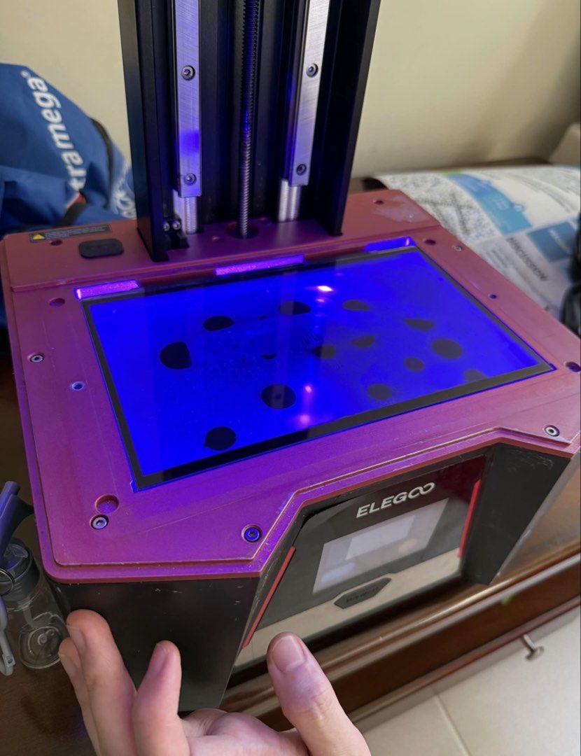Elegoo Saturn 2 Resin 3D Printer (Category: Printers, Scanners & Copiers) located in Angeles City. Submitted by joshn77 (Listing ID 1435141411, Image 2). Description: Only needs an LCD replacement. Feel free to test..