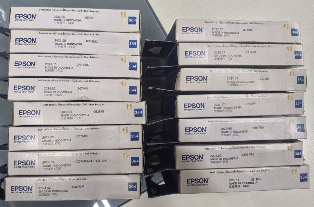 Epson 364 Ink Cartridges - Various Colours440342970904104962