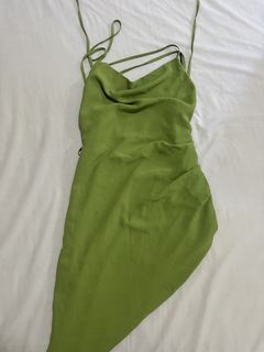 Forever 21 Striped Tie-Front Midi Dress, Women's Fashion, Dresses & Sets,  Dresses on Carousell