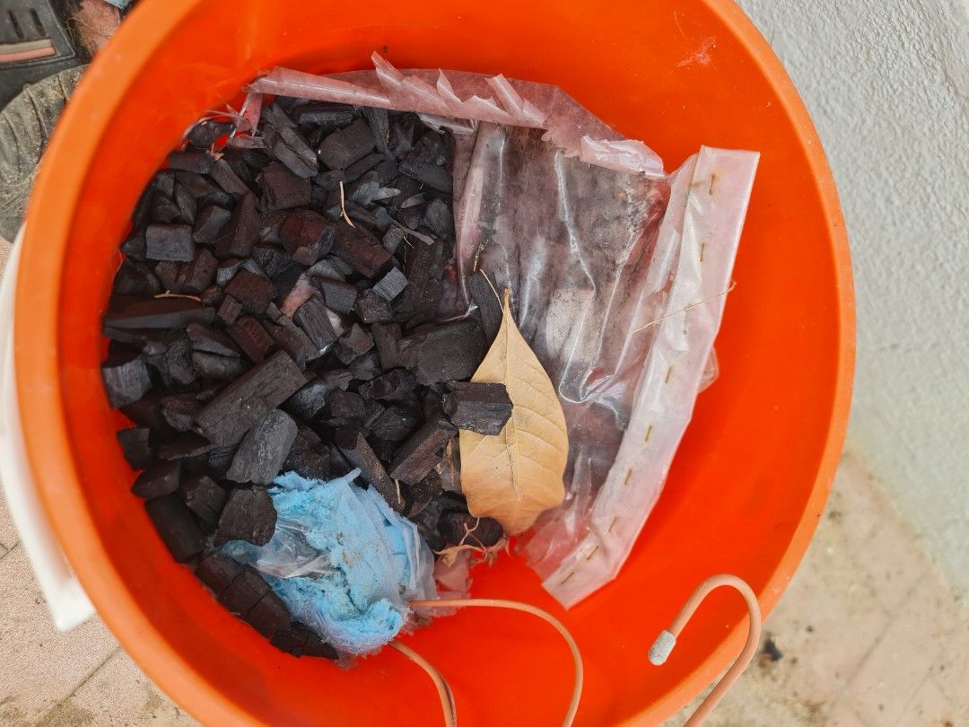 FREE BBQ Charcoal + Orange Pail – Collect Today