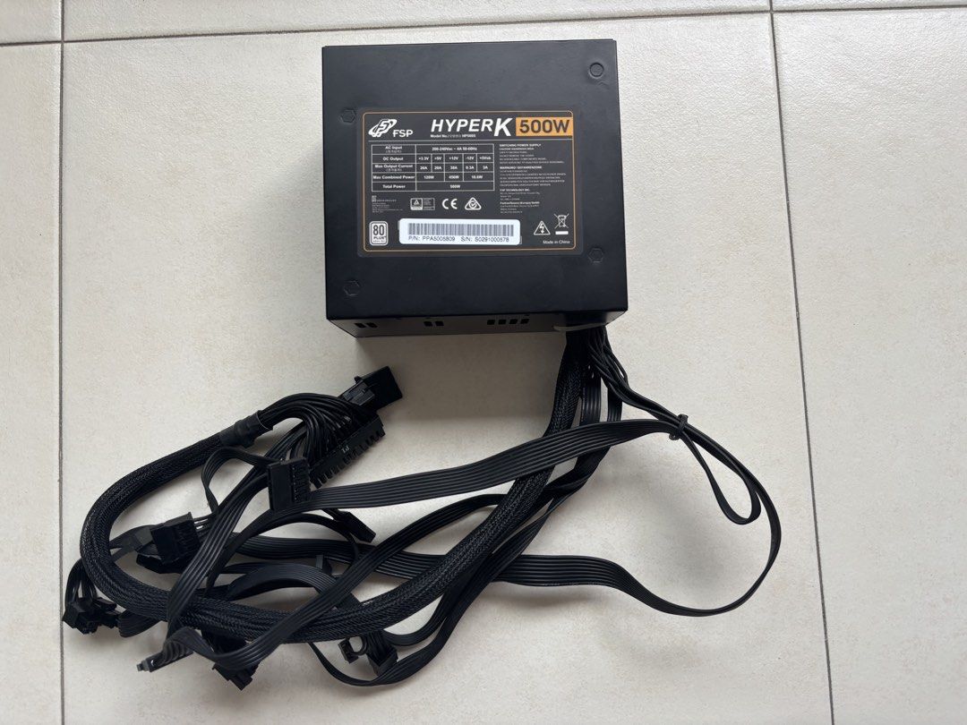 FSP HYPER K 500W Power Supply440347785995888640