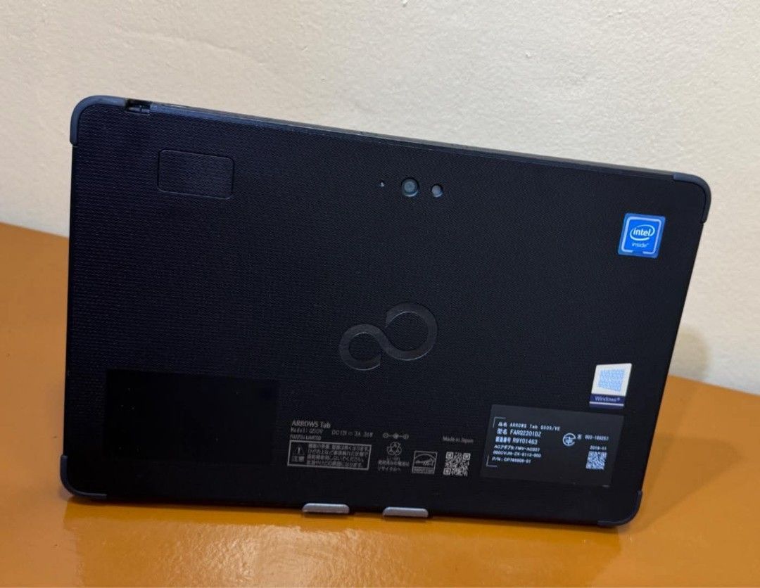 🎯FUJITSU ARROWS TAB Q5010🎯 (Category: Laptops & Notebooks) located in Manila. Submitted by lonelyme_1986 (Listing ID 1435124651, Image 2). Description: 📍TABLET WINDOWS 10 FOR FOR SALE📍 RETAIL PRICE: 3,900 FIX WHOLESALE PRICE: 3000(10PCS UP ) ⬆️ IF WANT CASE JUST ADD 950 👉made in Japan 👉dual camera 🎯FUJITSU ARROWS TAB Q5010🎯 INTEL CELERON N4000 CPU @1.10GHZ (5TH GENERATION) 120GB 4GB MEMORY 2.1GB INTEL HD GRAPHICS BUILT-IN CAMERA WIFI READ