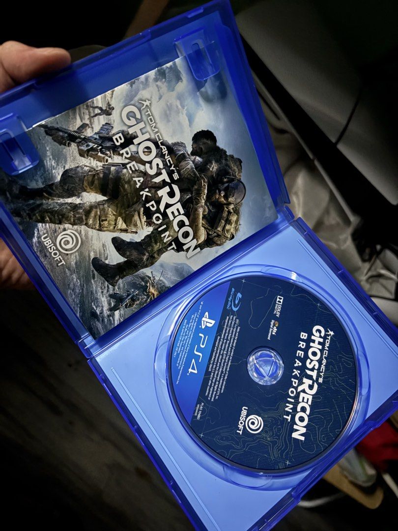 Ghost Recon Breakpoint - PS4 (Category: PlayStation) located in Quezon City. Submitted by rgc_trading (Listing ID 1435019071, Image 2). Description: - Tom Clancy's Ghost Recon Breakpoint for PlayStation 4 - Includes game disc and case - Requires online connection to play - Published by Ubisoft.