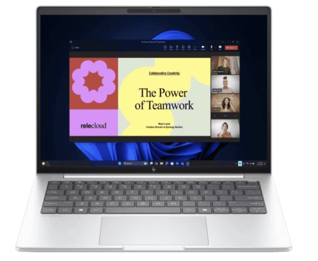 HP laptop light