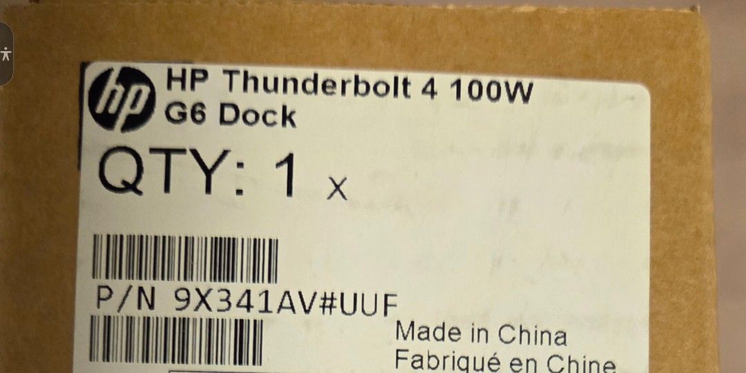 HP thunderbolt 4 100w G6 docking  station440588678443182081