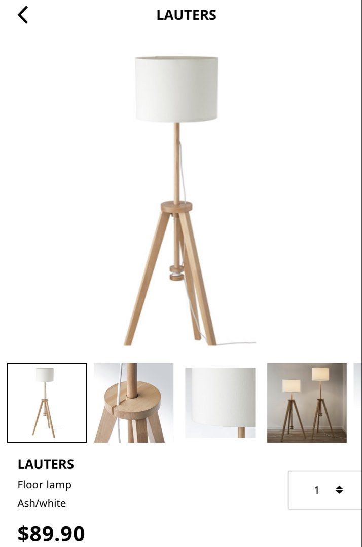 Ikea Floor Lamp (Lauters)