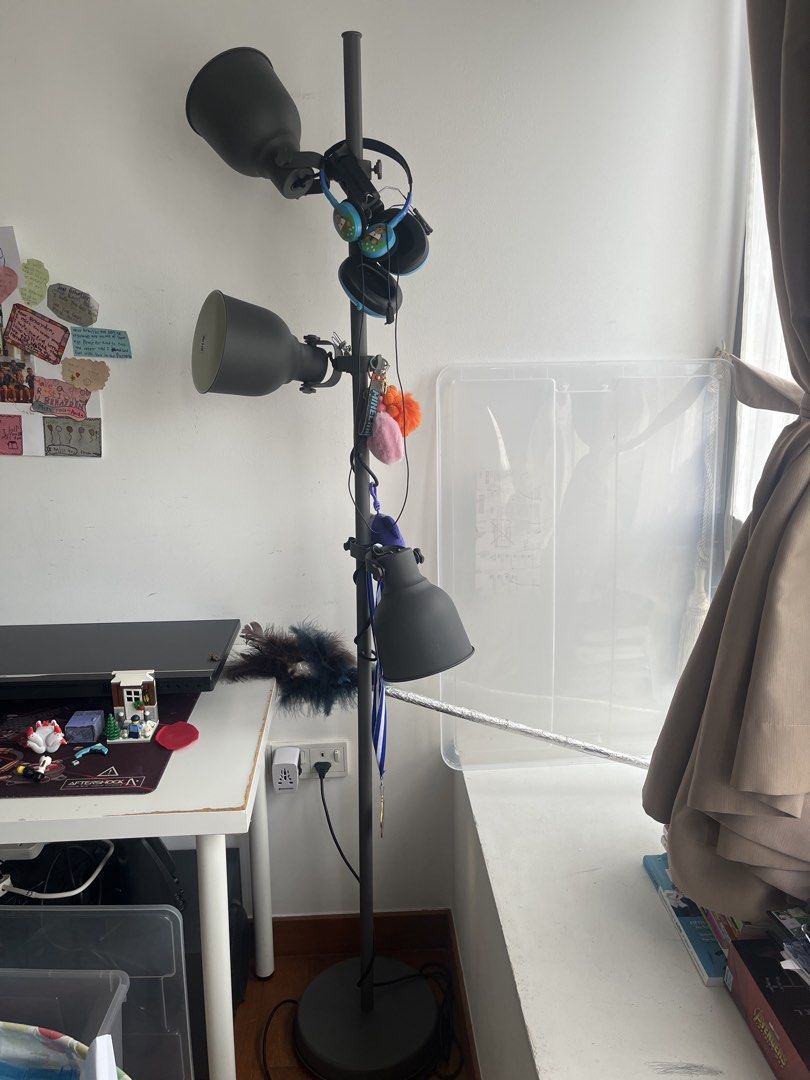 IKEA Floor Lamp with Adjustable Heads